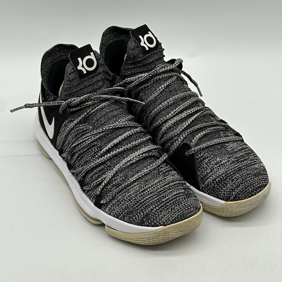 Nike Kevin Durant ZOOM KD 10 Oreo Low Top Athletic Shoes Men\'s Size 12 with Box main image 10